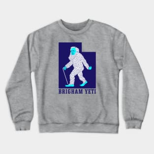 Brigham Yeti in Utah Crewneck Sweatshirt